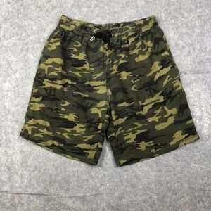 Amy Coulee Camo Sweat Shorts Mens XXL Military Casual Streetwear Comfort